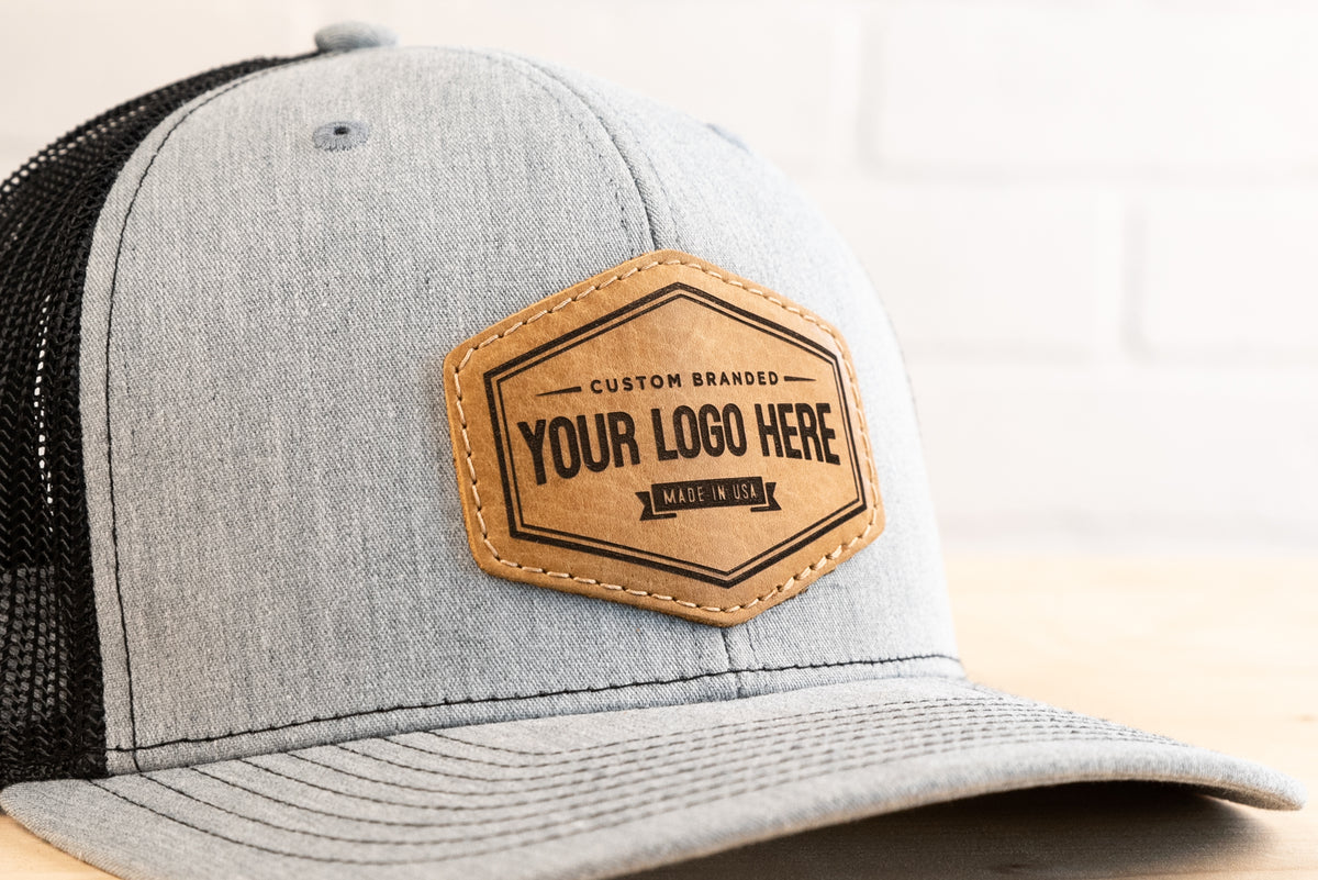 Customized Embroidered Patches on Trucker Hats