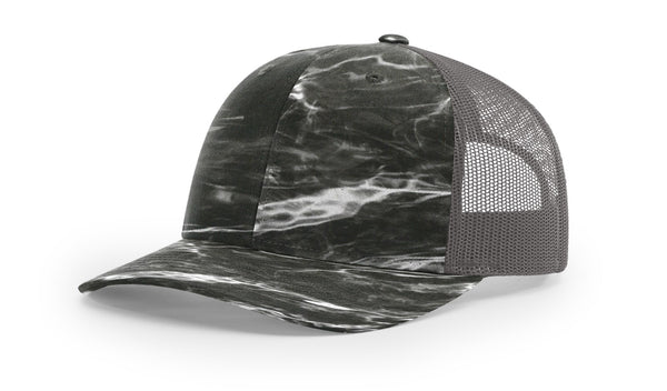 Richardson 112P Camo Custom Leather Patch Hat - C. Richard's Leather  