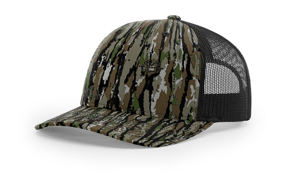 Richardson 112P Camo Custom Leather Patch Hat - C. Richard's Leather  