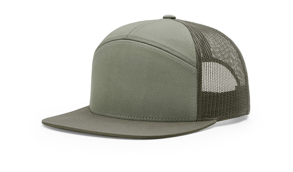 Richardson 168 7-Panel Leather Patch Hat - C. Richard's Leather  