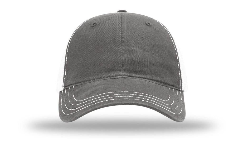 Richardson R65 Unstructured Custom Leather Patch Hat Navy
